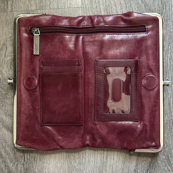 Hobo International Lauren clutch Wallet - burgundy - Picture 2 of 7